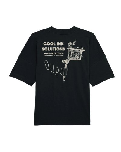 THE DUDES COOL INK PREMIUM BLACK T-SHIRT 