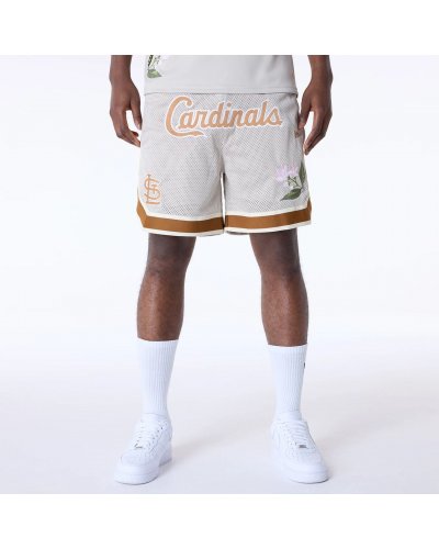 NEW ERA St. Louis Cardinals MLB Floral Beige Shorts