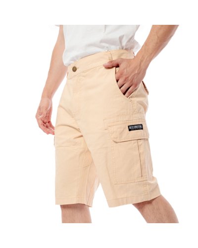 BEE UNUSUAL Ripstop Cargo Shorts Beige