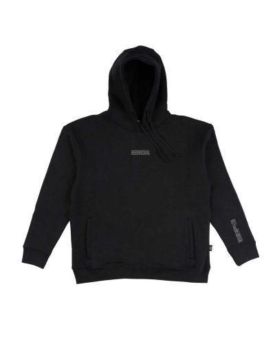 Bee Unusual Monochrome Hoodie Black