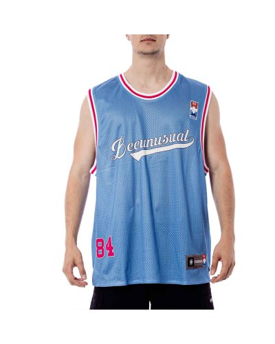 BEE UNUSUAL Mesh Tank Top Light Blue