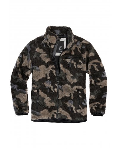 BRANDIT SHERPA JACKET DARK CAMO
