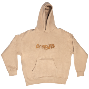 UNTHREADED Sand Beige Hoodie