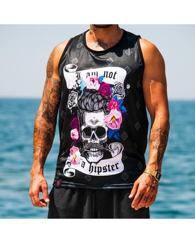 NOHO COLLECTION ORIGINAL TANK TOP HIPSTER LOVE