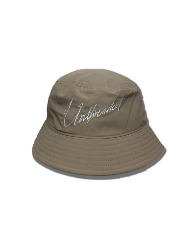 Unthreaded Bucket Hat in Khaki