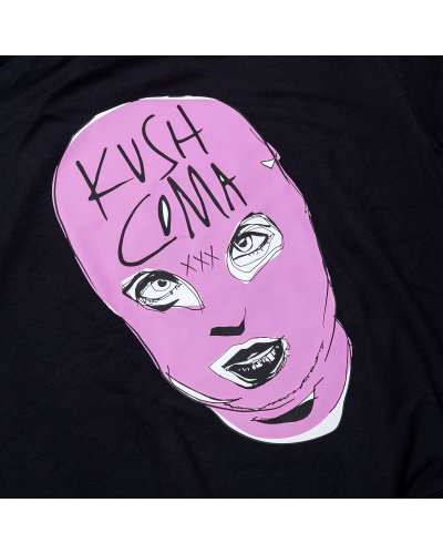 KUSH COMA Riot Black Hoodie