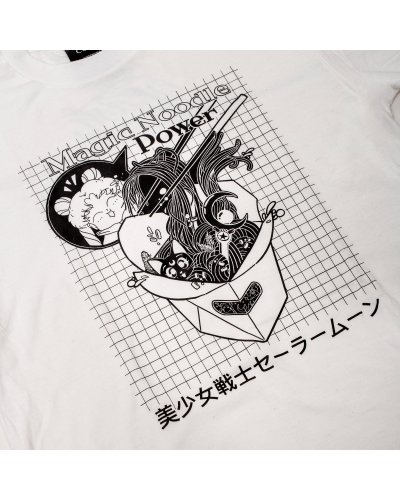 KUSH COMA Magic Noodle Power White T-Shirt