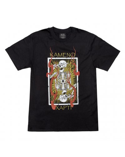 KUSH COMA Burnt Paper Black T-Shirt