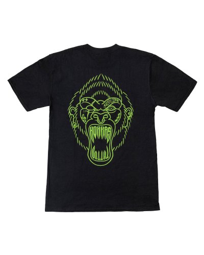 KUSH COMA Gorilla Kokkas Black T-Shirt