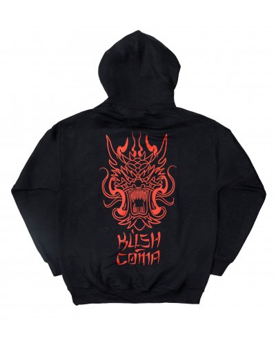 KUSH COMA Dragon Kokkas Black Hoodie