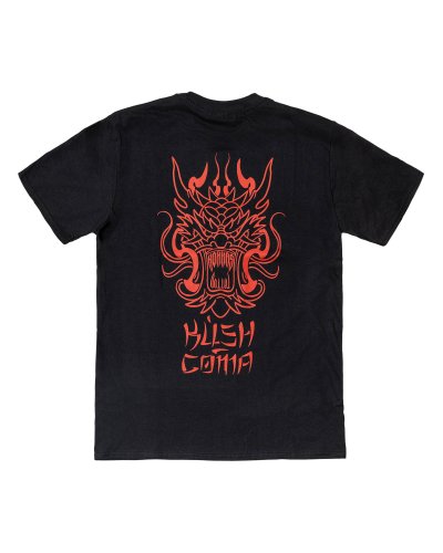 KUSH COMA Dragon Kokkas Black Tshirt