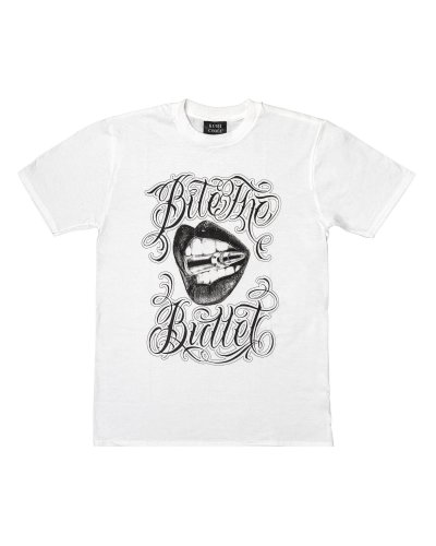 KUSH COMA Bite The Bullet White T-Shirt
