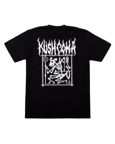 KUSH COMA Eternity in Hell Black T-Shirt