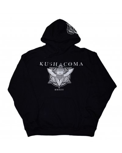 KUSH COMA OWL HOODIE BLACK