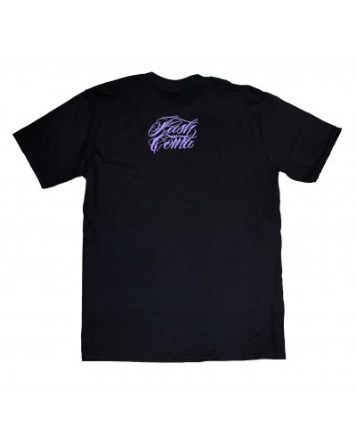 KUSH COMA OWL T SHIRT BLACK/PRL