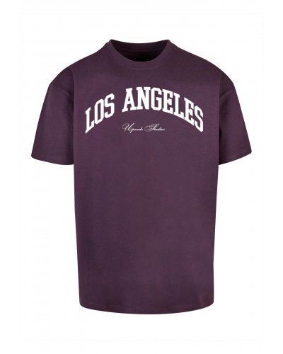 UPSCALE L.A College Purplenight Oversized T-Shirt