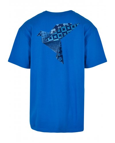 UPSCALE Paperbird Cobalt Blue Oversized T-Shirt