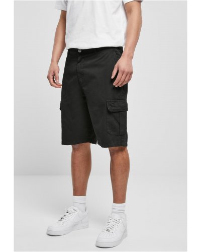 URBAN CLASSICS BIG Cargo Bermuda Black