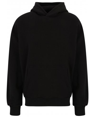 URBAN CLASSICS LIGHT TERRY BLACK HOODIE 