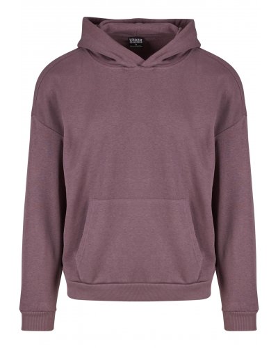 URBAN CLASSICS LIGHT TERRY FADED PURPLE HOODIE