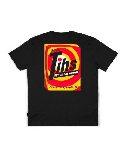 THE DUDES TIHS TEE BLACK