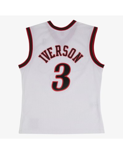 Mitchell & Ness Allen Iverson White Philadelphia 76ers 2000/01 Hardwood Classics Swingman Player Jersey