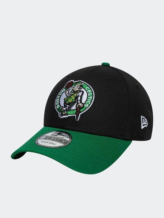 NEW ERA Boston Celtics NBA Side Patch Black 9Forty Cap