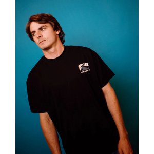 RUSTY PHENOM GRAPHIC T-SHIRT BLACK 