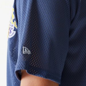 NEW ERA LA Lakers NBA Arch Dark Blue Mesh Oversized Jersey