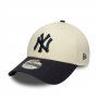 NEW ERA New York Yankees 9FORTY Cap Block Cream