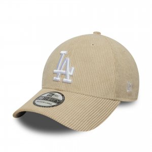 NEW ERA LA Dodgers MLB Cord Light Beige 39THIRTY Stretch-Fit Cap