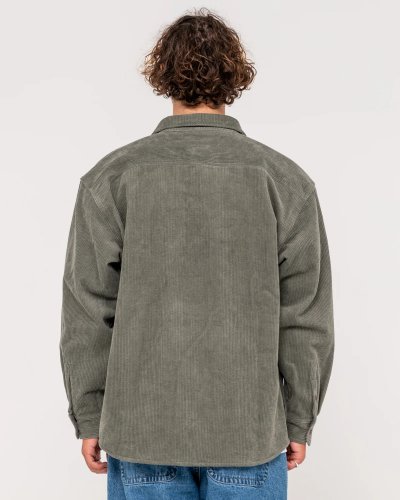 RUSTY COBRA OVER SHIRT ARMY GREEN 