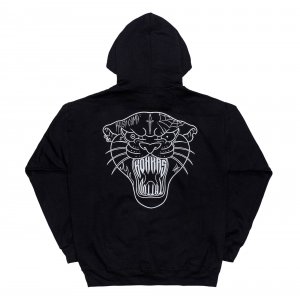 KUSH COMA Kokkas Tattoo Black Zip Hoodie