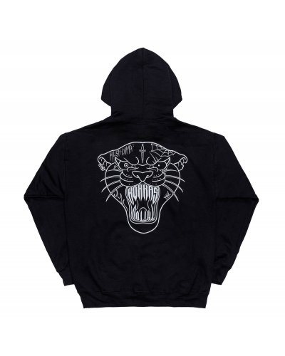 KUSH COMA Kokkas Tattoo Black Zip Hoodie
