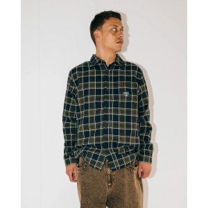 RUSTY BROOKS LONG SLEEVE SHIRT NAVY/CREAM 