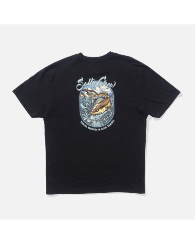 SALTY CREW Red Fish Classic S/S Black T-Shirt